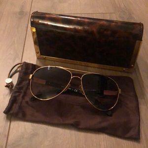 Tory Burch aviator sunglasses